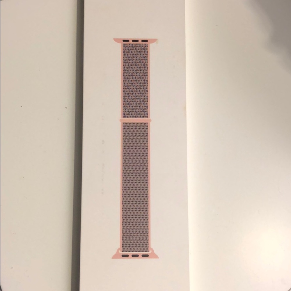 Apple Watch pink sand sport loop band 40mm